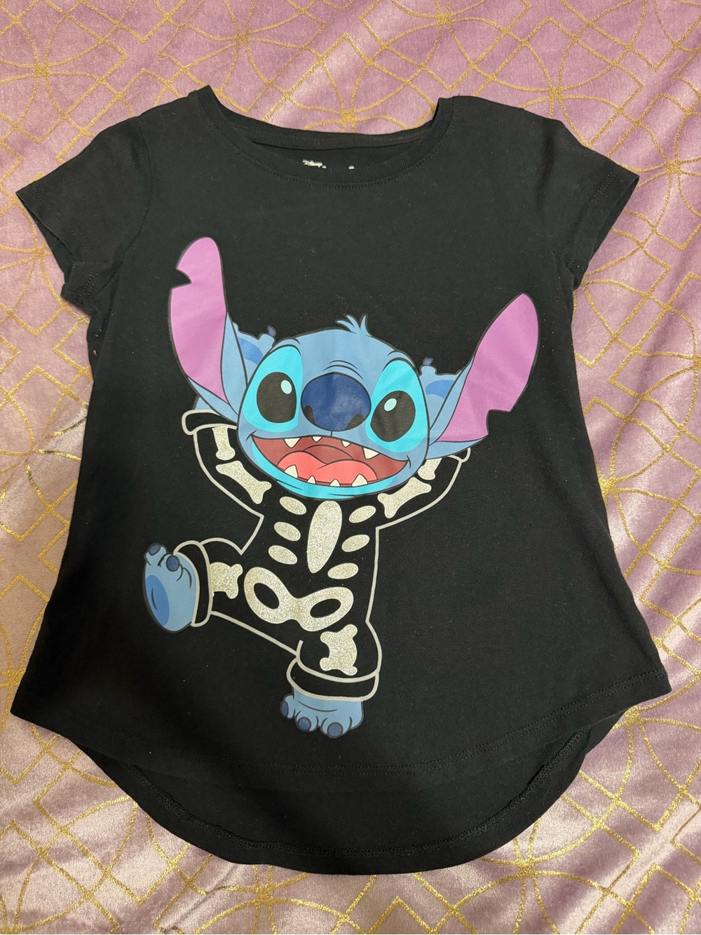 ๐ฅ KIDS Black Stitch Halloween Graphic Tee